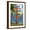 Brown Frame, variant on Art.com Lake Winnipesaukee, New Hampshire - Signpost Destinations Art Print by Lantern Press, Brown Frame Wall Art, 21" x 29"