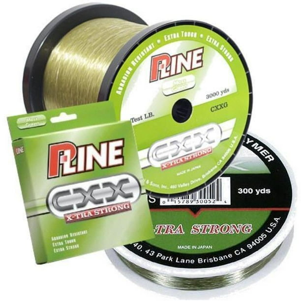 PLine CXX Crystal Clear XTra Strong Fishing Line