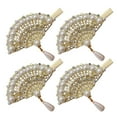thumbnail image 6 of 4pcs Gorgeous Hair Clips Vintage Fan Headdress Fan Hair Decorations, 6 of 8