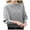 Grey, variant on Hpapadks Pullover Sweaters for Women Solid Color Knit Sweaters Fall Long Sleeve Casual Loose Pullovers Womens Sweater Black A