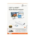 thumbnail image 3 of j5create USB To HDMI Adapter, JUA254, 3 of 9