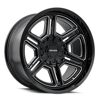 20x10 Mayhem 8117 Hermosa Gloss Black Milled Wheel 8x170 (-25mm)