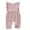 Pink, variant on LIUJUNSHOP Baby Boys Girls Cotton Linen Romper Summer Jumpsuit Sleeveless Overalls Army Green 12-18 Months