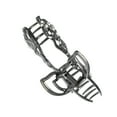 thumbnail image 7 of 1pc Metal Hair Claws Hair Clips Hair Barrettes for Women Titanium Tone 4.45''x2.32''x1.18'', 7 of 7