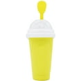 thumbnail image 1 of Slushy Ice Cream Maker Squeeze Peasy Slush Quick Cooling Cup Milkshake Bottles（yellow）, 1 of 7