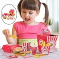 thumbnail image 3 of Pretend Play Toy Kitchen Playset Hamburger for Educational Development Salvador Fingir juguetes de juego, 3 of 10