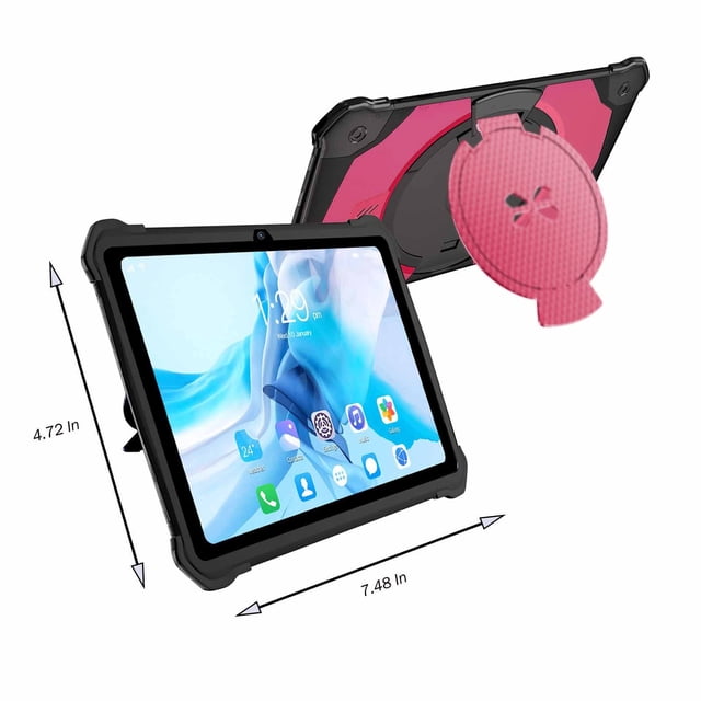 Pisexur Electrónica para Hombres HD Tableta de 7 Pulgadas IPS Pantalla de Alta Definición WiFi Bluetooth Llamada de Voz Juego Video Aprendizaje Tablet Función Electrónica para Niños, Organizador de E