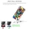 thumbnail image 5 of Hippie Groovy Case Compatible with iPhone 14,Aesthetic Art Design TPU Bumper Cover Case, 5 of 6