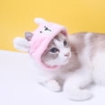 thumbnail image 6 of Cartoon Bear Cat Headgear - Super Soft, Ear Hole Design, Washable, Easy-wearing, Dress Up, 2 Colors, Puppy Kitten, Photo Prop, Pet Supplies, 6 of 8