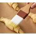 thumbnail image 2 of Soro Essentials- 1-1/2” Flat Pastry Brush Nylon Bristles with Wooden Handle- Basting Brush Pastry Brush Culinary Oil Brush Baster for Kitchen Barbecue Butter Grill BBQ Sauce Baster Marinade, 2 of 5