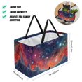 thumbnail image 2 of Galactic Space Collapsible Oxford Cloth Storage Bin: Reusable, Foldable, and Large Capacity - Ideal for Groceries, Bags, Collapsible Buckets, and Picnic Baskets, 2 of 7