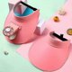 thumbnail image 3 of Pink Candy Color USB Rechargeable Fan Cap Summer Fan Cap Adult Fan Cap, 3 of 5