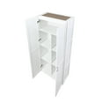 thumbnail image 5 of Hopkins Modern Freestanding Storage Closet with 7 Shelves in White, 5 of 7