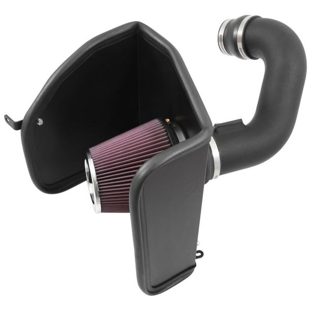 K&N Cold Air Intake Kit High Performance, Guaranteed to Increase