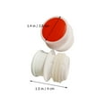 thumbnail image 3 of HOMEMAXS 40Pcs Replaceable Jug Stoppers Assorted Color Round Plastic Kettle Plugs for Home Use, 3 of 6