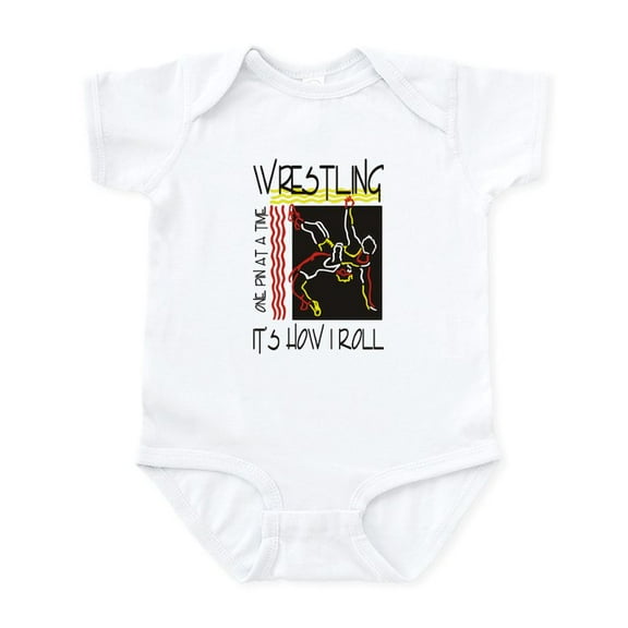 CafePress - That's How I Roll Wrestling Infant Bodysuit - Baby Light Bodysuit, Size Newborn - 24 Months