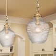 thumbnail image 2 of Golden Lighting Adeline 1-light Pendant in Modern Brushed Gold, 2 of 5