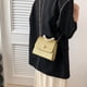 thumbnail image 5 of Adecuado para mujeres que salen con hebilla de perla, bolso pequeño de moda, bolso de mano, bolso bandolera con cadena, color plateado, 5 of 5