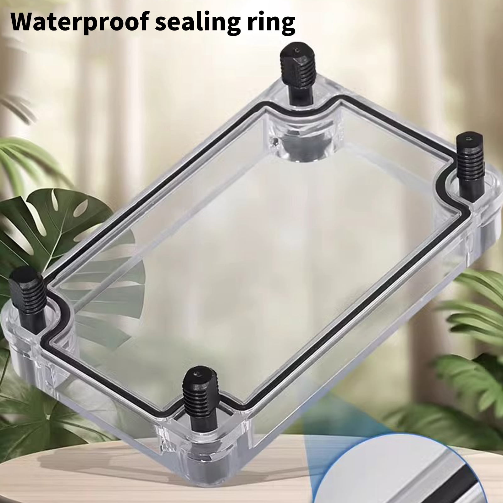 Dustproof Electrical Project Box Waterproof Electrical Enclosure Outdoor Waterproof Junction Box for Monitoring Systems