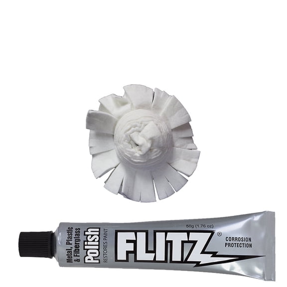 "Flitz 2"" Super Mini Buff Ball with Paste Polish, 1.76 oz"
