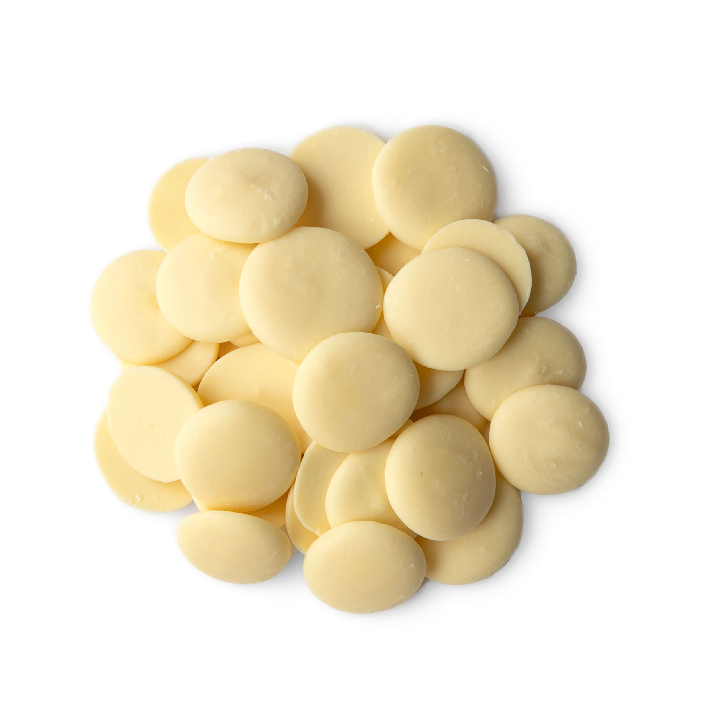 Cacao Butter Wafers, 1 Pound — Kosher, Raw, Vegan — by Food to Live