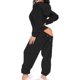 thumbnail image 1 of Sexy Adult Onesie Pajamas For Women Butt Flap Fleece Hooded One Piece Pajamas Womens Fluffy Sleepwear, 1 of 4