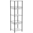 thumbnail image 5 of CAPHAUS Black Adjustable Height 5-Tier Wire Shelving Unit, 5 of 10