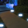 thumbnail image 1 of Wzzjkit Solar Underground Light Garden Courtyard LED Step Stair Light High Light Plastic Buried Light, 1 of 6