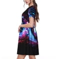 thumbnail image 2 of Balery v Vestidos sueltos de manga corta para mujer, vestidos de verano 2025, vestidos casuales de corte A con vuelo., 2 of 6