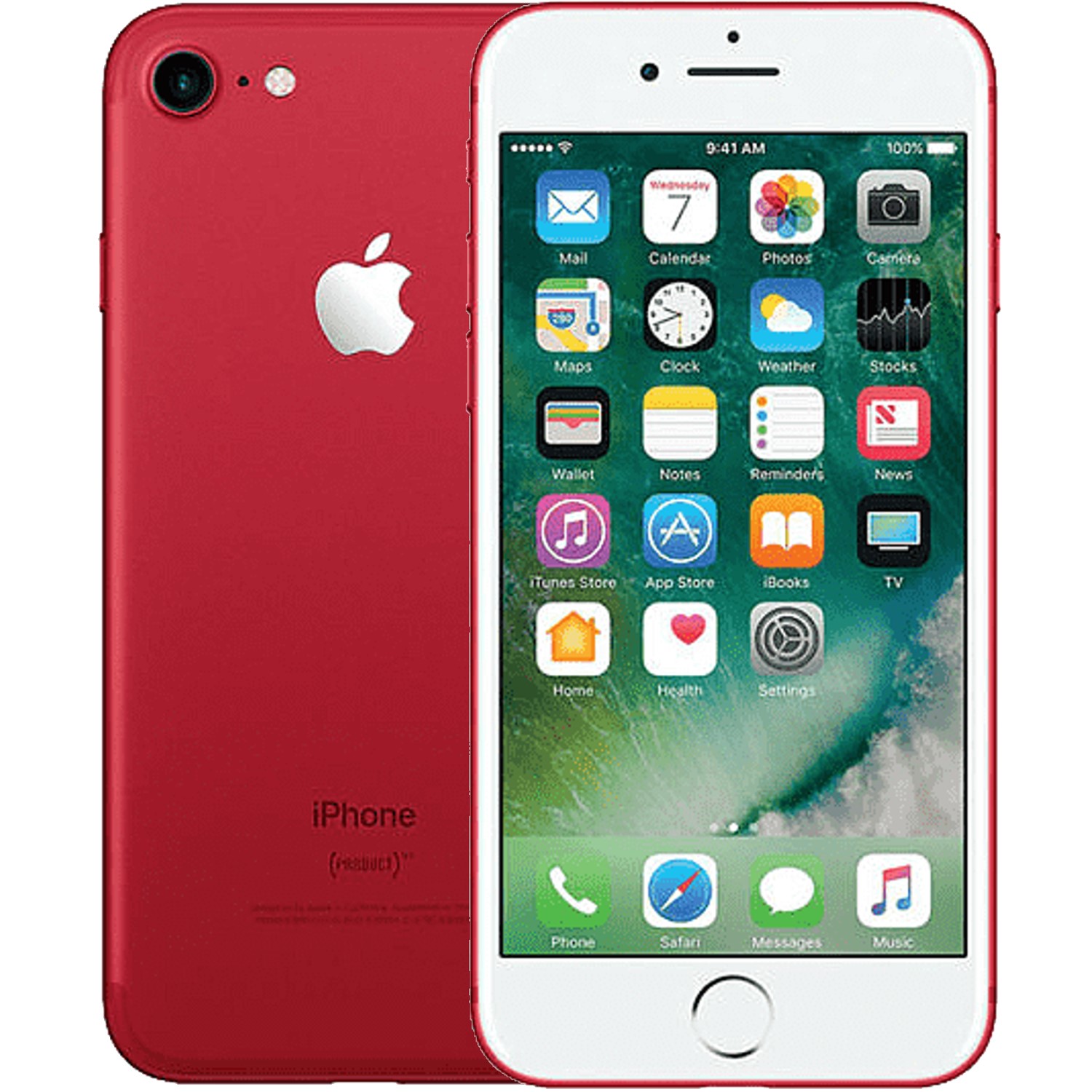 Pre-owned Apple iPhone 7 128GB Red GSM Unlocked Grade B (No
