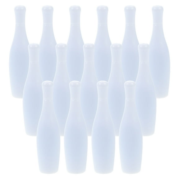 DEEPCRAFF 20Pcs Plastic Bowling Pin Part for Tabletop Bowling Game Reusable and Easy to Store