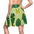 thumbnail image 6 of Women's Skater green leafy Skirt (AOP), 6 of 7