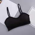 thumbnail image 2 of Xijirk Tank Tops Seamless Strap Back Camisole Top Comfortable Base Layer Underwear for Women Camisole Tops for Women,Black,One Size, 2 of 3