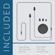 thumbnail image 3 of Earplug Earbud Auriculares híbridos Plugfones Guardian Black, 3 of 5