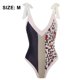 thumbnail image 2 of Traje de baño de una pieza para mujer, traje de baño vintage con tirantes de comercio exterior adelgazante, 2 of 6
