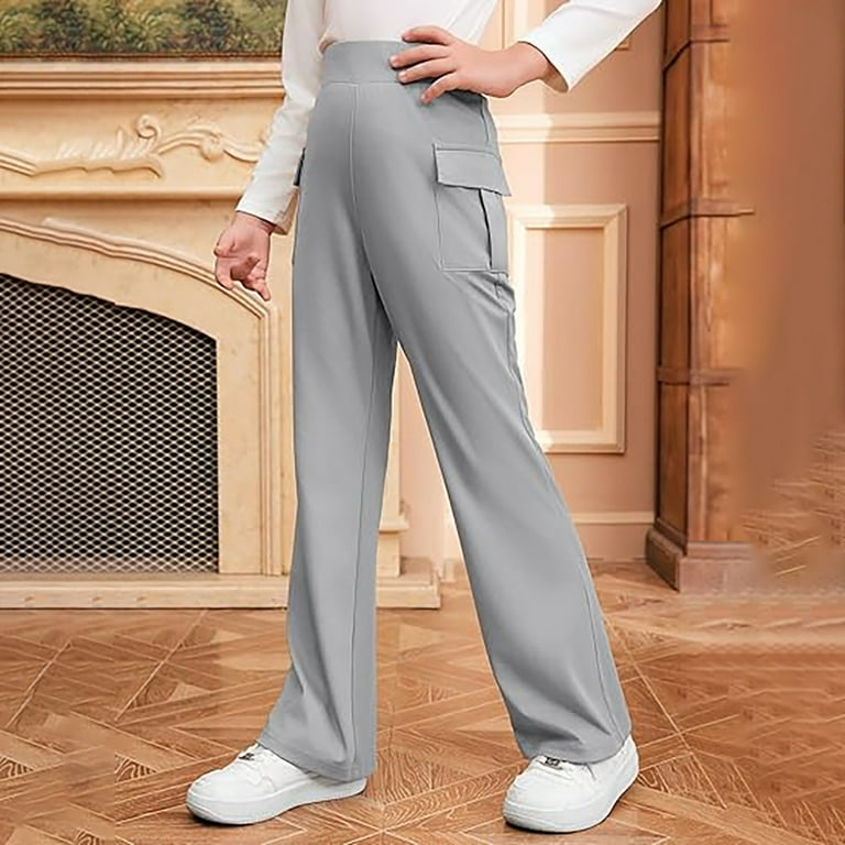 grey flare dress pants Tailored Flared Suit Pants main image 0