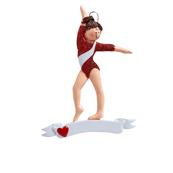 Gymnast Personalized Christmas Ornament DO-IT-YOURSELF