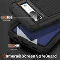 thumbnail image 4 of SaniMore for Google Pixel 7a Case Rubber, Heavy Duty Body Shockproof Bumper Cover Military Grade Anti-Scratch & Anti-Fingerprint Outdoor Rugged Case for Google Pixel 7a 6.1" 2023, Black, 4 of 9