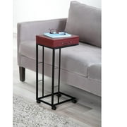 Rolling Table with Drawer
