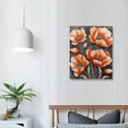 thumbnail image 4 of ARISTURING  Elegant Poppy Wall Painting Orange Flower Canvas Wall Art Pictures of Poppy Flowers for Home Decoration, 4 of 5