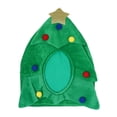 thumbnail image 1 of 1 gorro navideño con forma de árbol de Navidad, adorno para festival, accesorio para fiesta navideña., 1 of 5