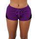 thumbnail image 1 of Gibobby Falda Shorts Mujer Pantalones deportivos altos Yoga para mujer Cintura ajustada hacia fuera Encaje Elástico Leggings Pantalones cortos casuales(Morado, S), 1 of 3