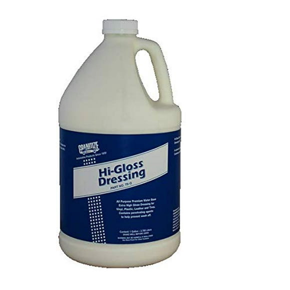 Granitize T-6 Auto High Gloss Dressing - Rubber-Vinyl-Plastic - 1 Gallon
