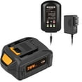 thumbnail image 7 of 20V 6.5Ah Batteries and Charger Combo Kit Replacement for Worx 20V Battery and Charger 5.0Ah 4.0Ah WA3578 WA3732 WA3742 WA3868 2.0Ah WA3575 WA3520 WA3525 20V batteries and Charger set, 7 of 7