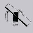 thumbnail image 2 of Jinsinto Lampe Murale LED Dimmable Rotation 330° Blanc Chaud Intérieur 6W 30cm, 2 of 5