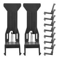 thumbnail image 1 of HAMPPLIES 12Pcs Sturdy Plastic Cash Drawer Clips for Store Cash Register Money Holder Use, 1 of 8