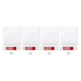 thumbnail image 1 of 4 Pack LED Closet Lights, 7 LED Sensor Under Cabinet Lights, 2700K Warm White Light, for Wardrobe, Drawer, 1 of 4