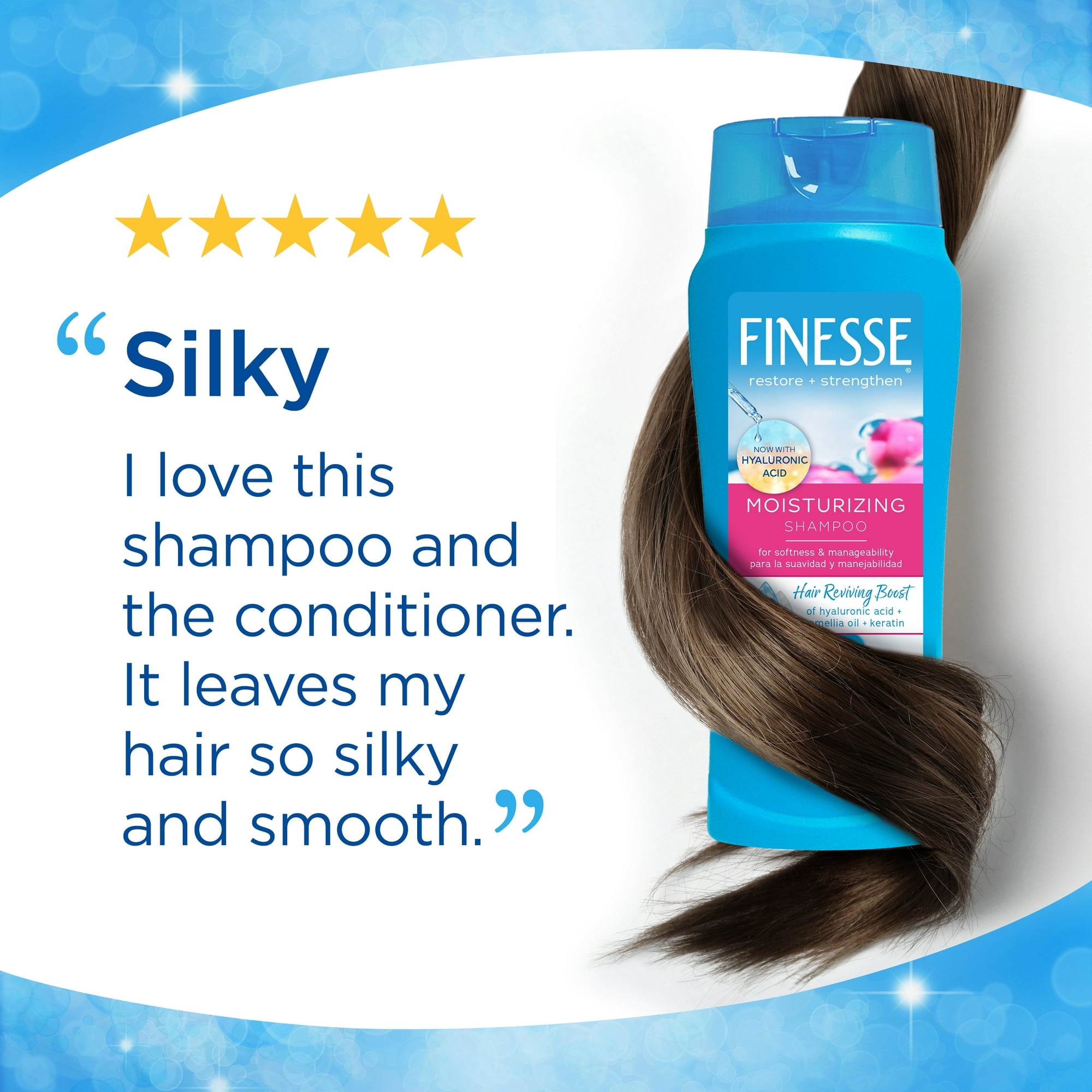 Finesse 2 in 1 Moisturizing Shampoo & Conditioner 13 oz - Walmart.com