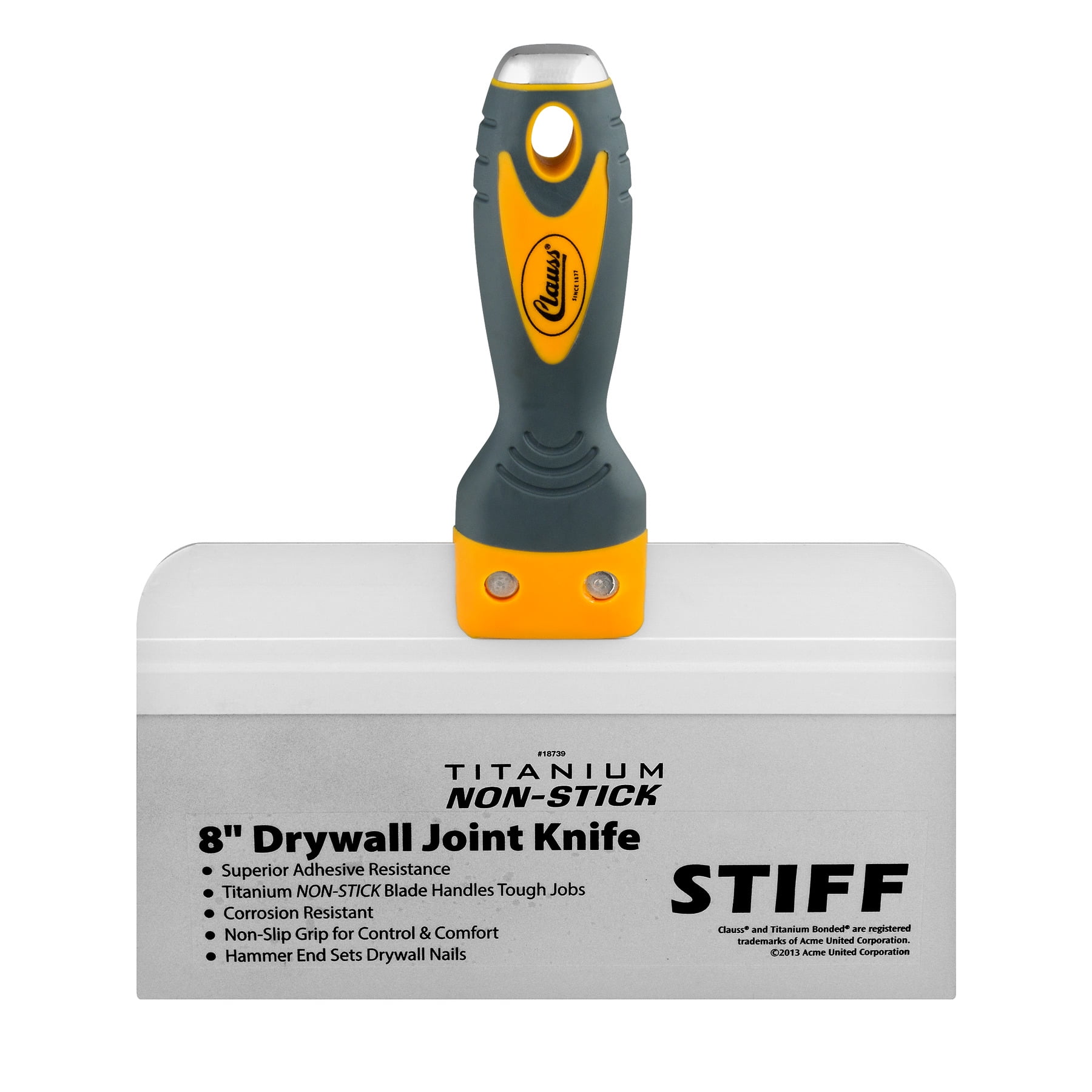 Clauss 8" Drywall Joint Knife, 1.0 CT