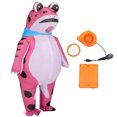 thumbnail image 1 of Disfraz animal lindo Halloween inflable cosplay (XS 120 cm-140 cm) Rosa, 1 of 8